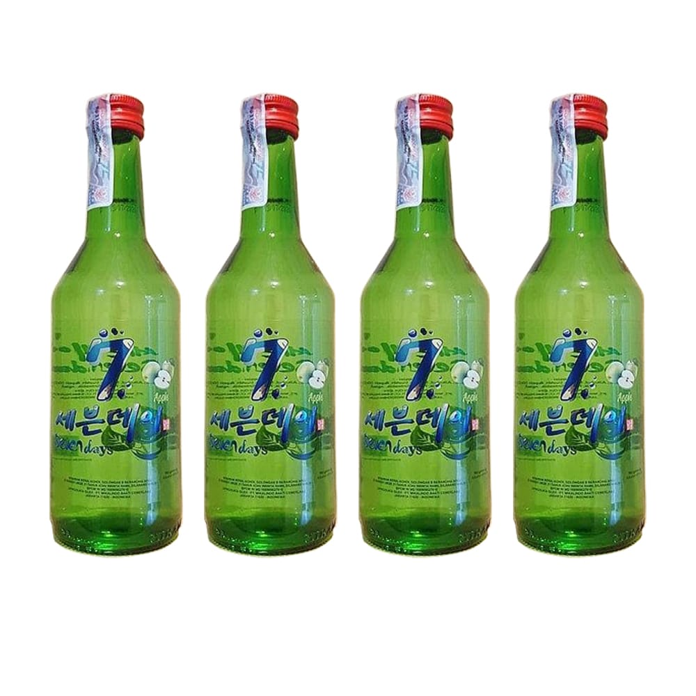 Seven Days Apple Soju ( 4 in 1 ) Set