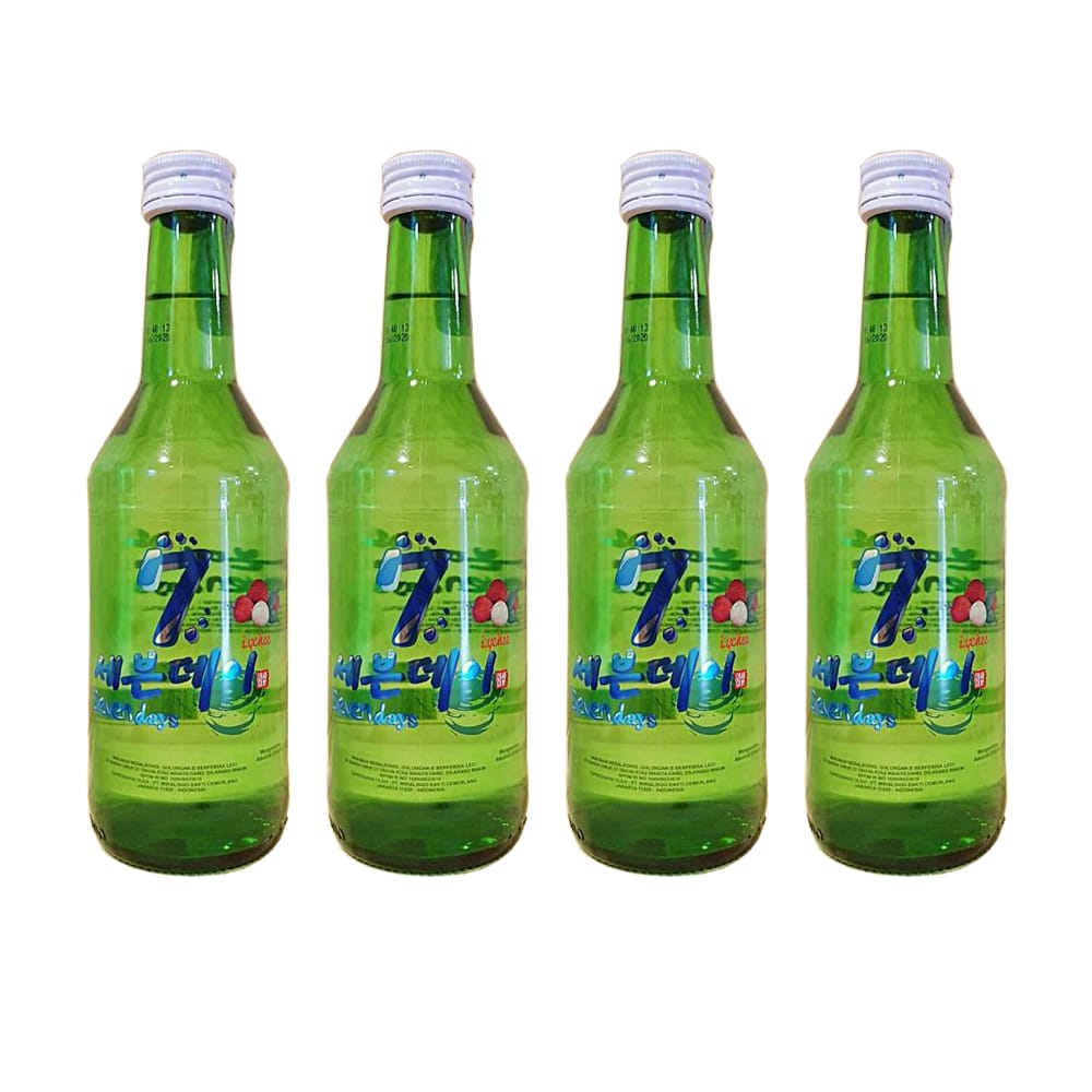 Seven Days Lychee Soju ( 4 in 1 ) Set