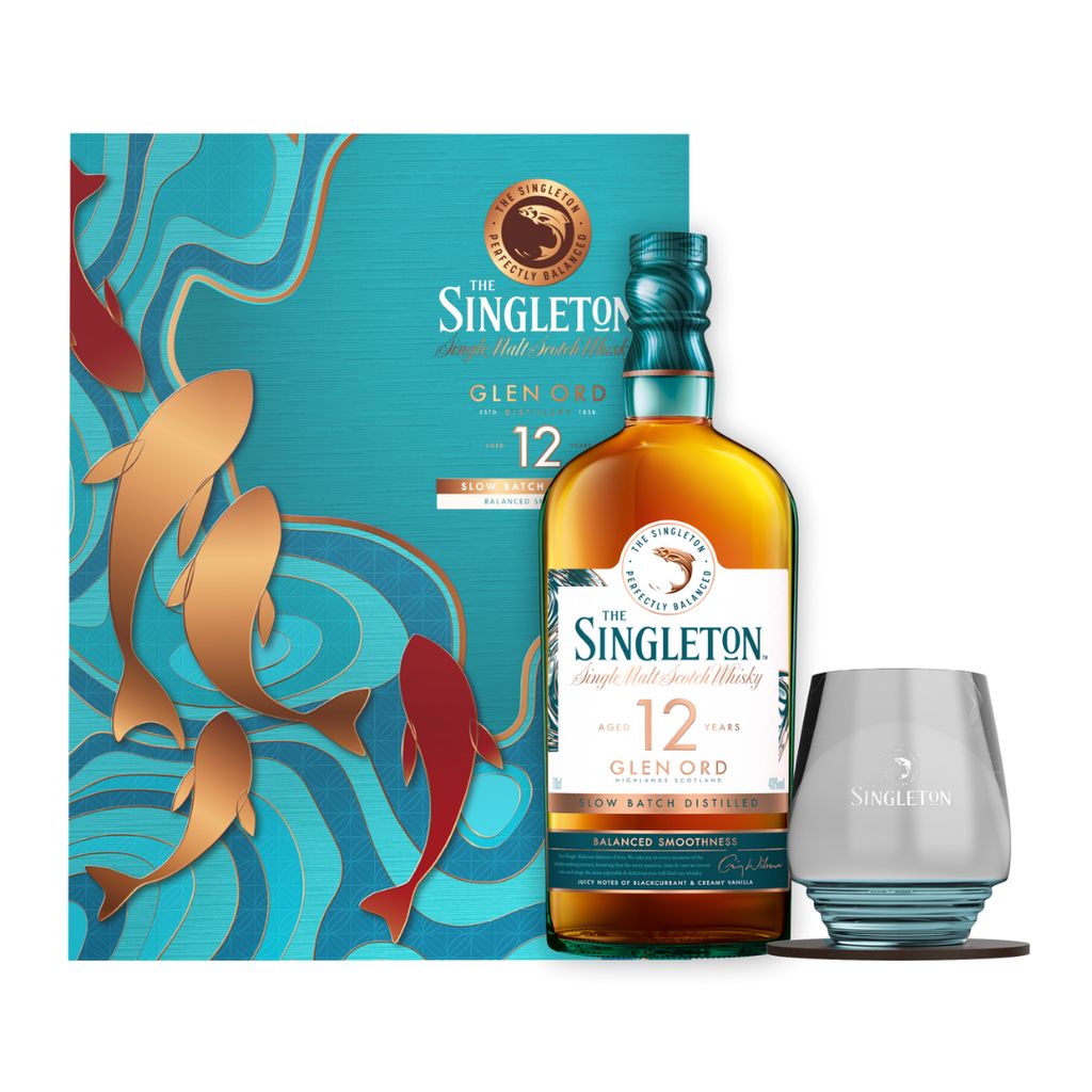 The Singleton Glen Ord 12 Years Festive VAP Coaster Glass - Whisky.my