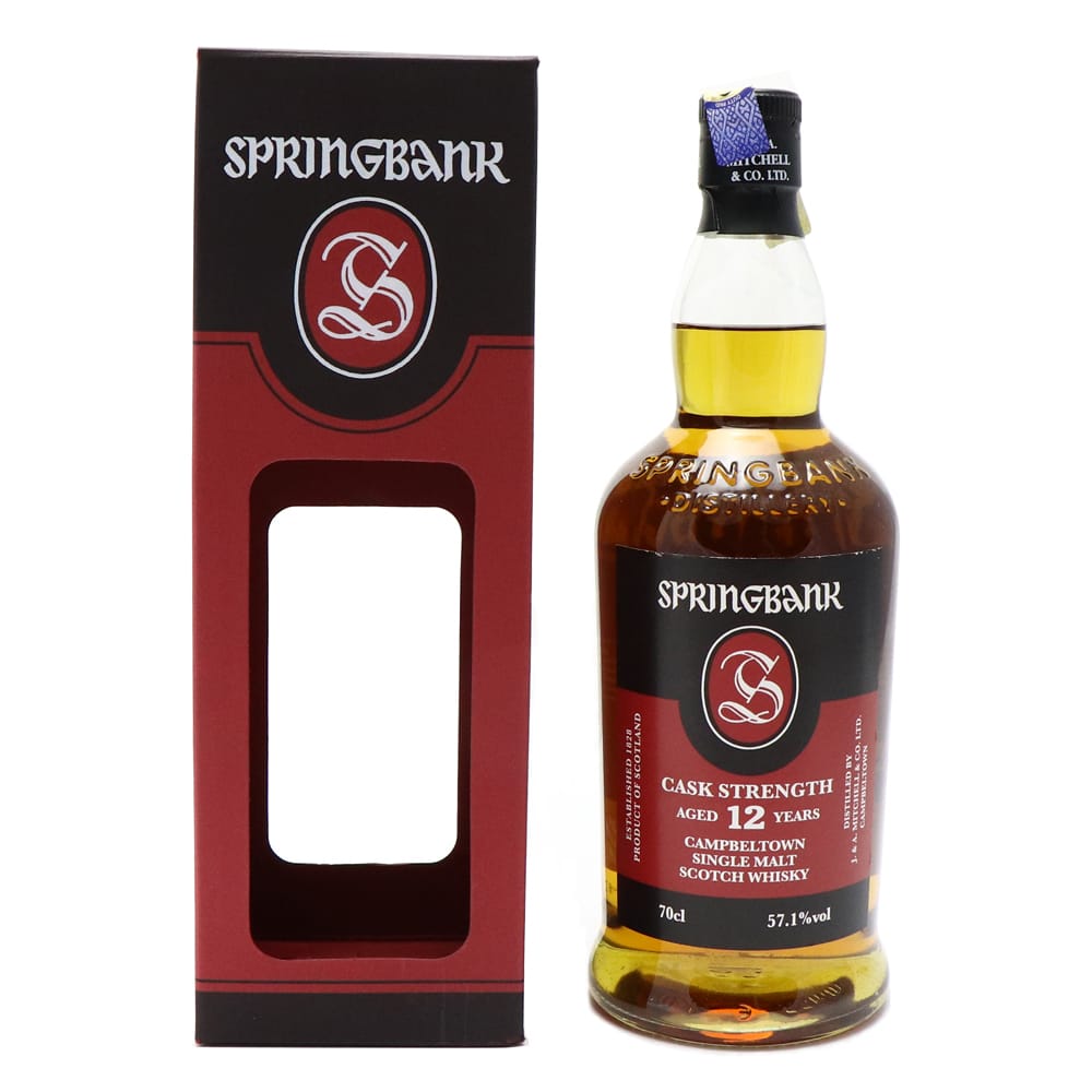 SPRINGBANK 12 Year Old Cask Strength 57.1% - Whisky.my