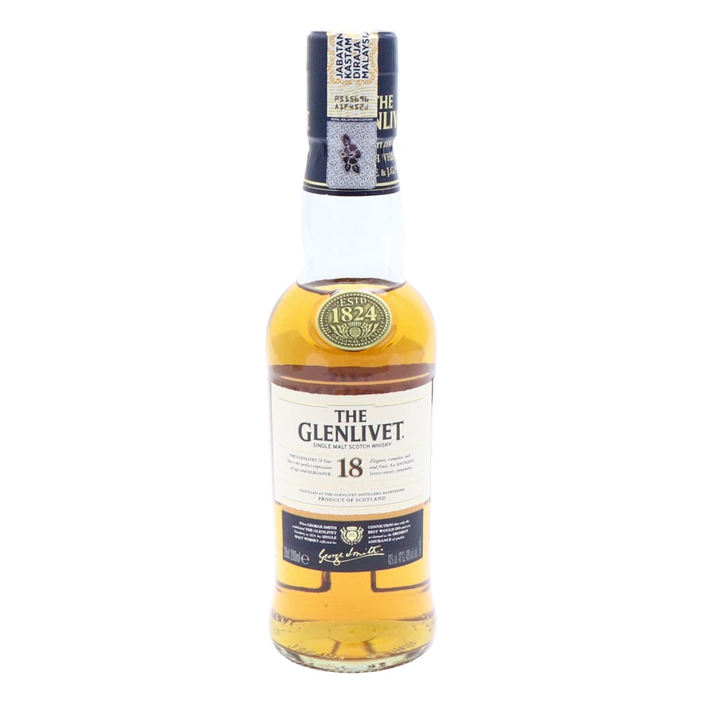 THE GLENLIVET 18 Year Old 200ml