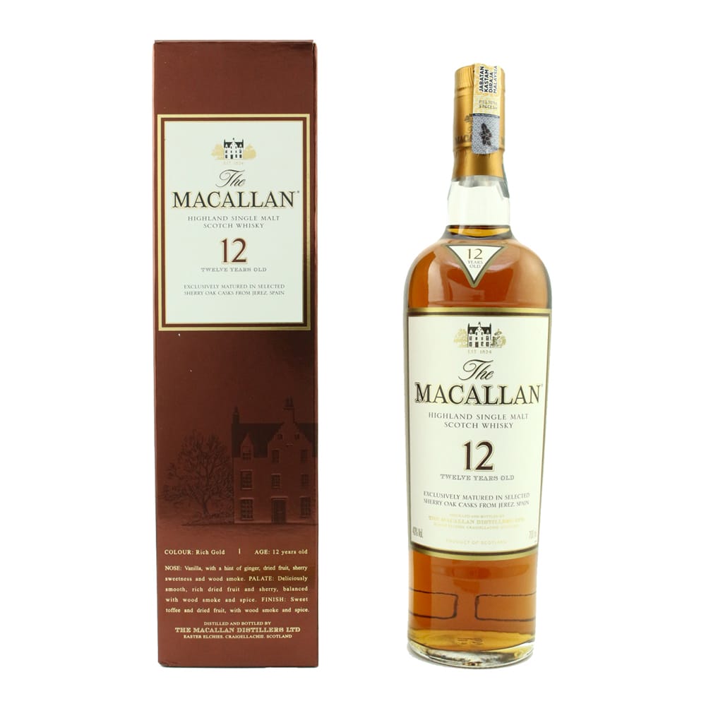 THE MACALLAN 12 Year Old Sherry Oak - Whisky.my