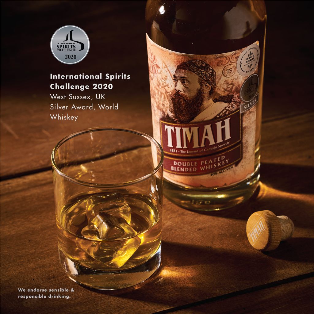 TIMAH Double Peated Blended Whiskey