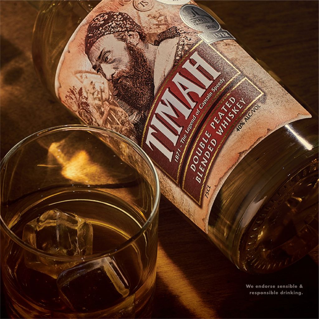 TIMAH Double Peated Blended Whiskey