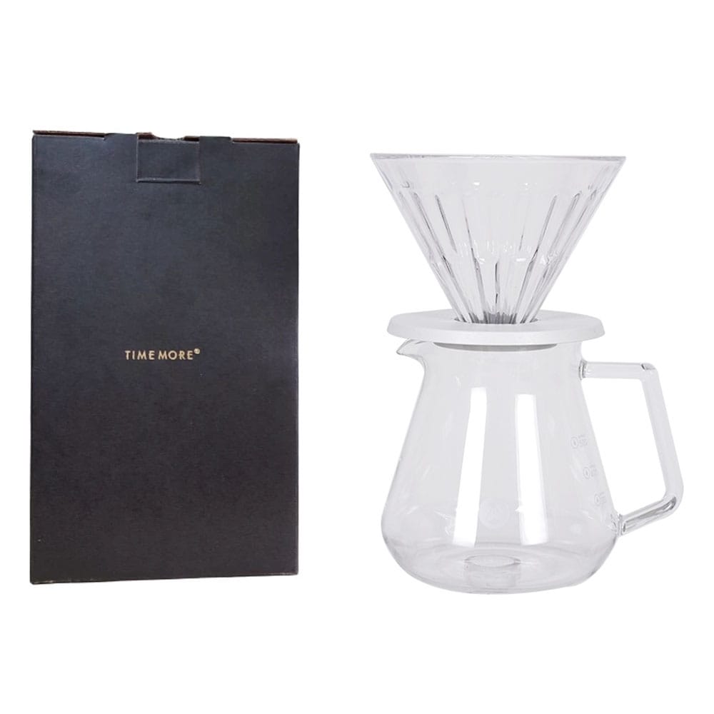 TIMEMORE Crystal Eye Brewer Set 02 White (600ml)