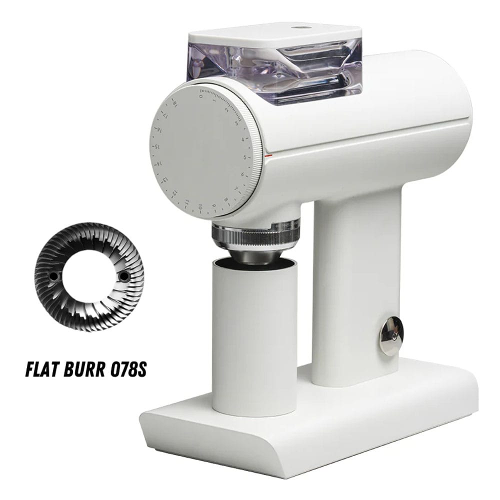 TIMEMORE Electric Coffee Grinder 078s White Sculptor Series