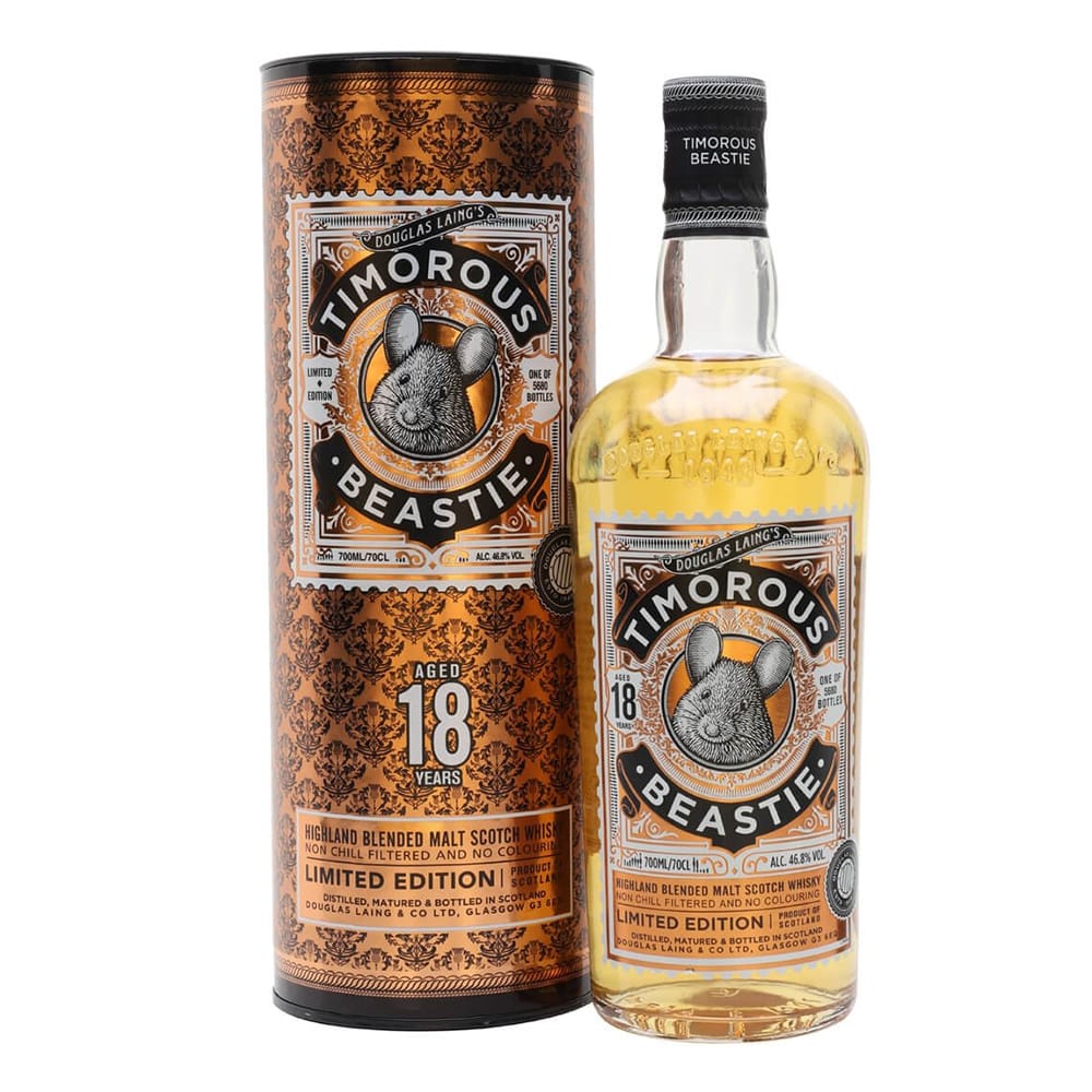 TIMOROUS BEASTIE 18 Years Old - Whisky.my