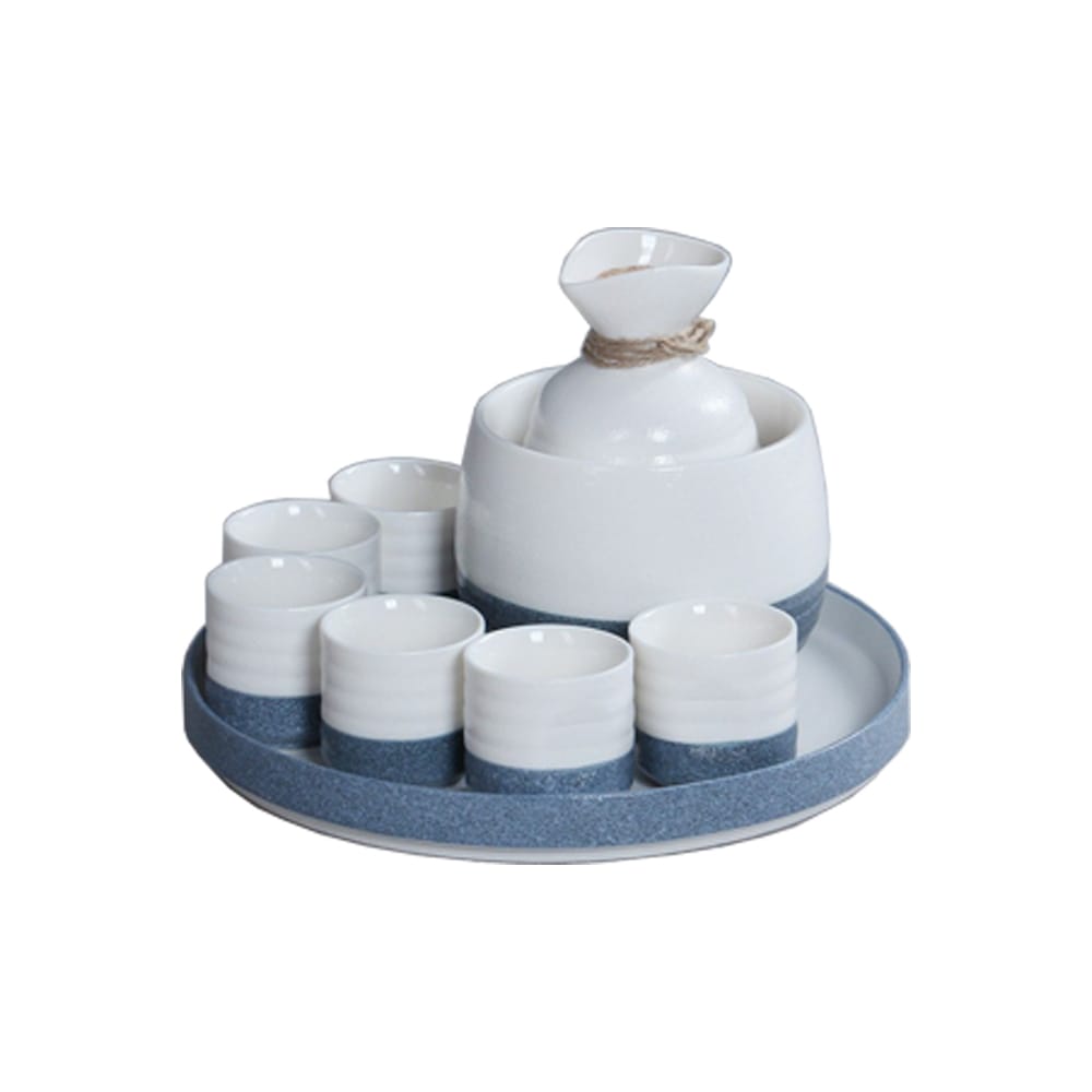 TOKURI Set With Warmer And Tray
