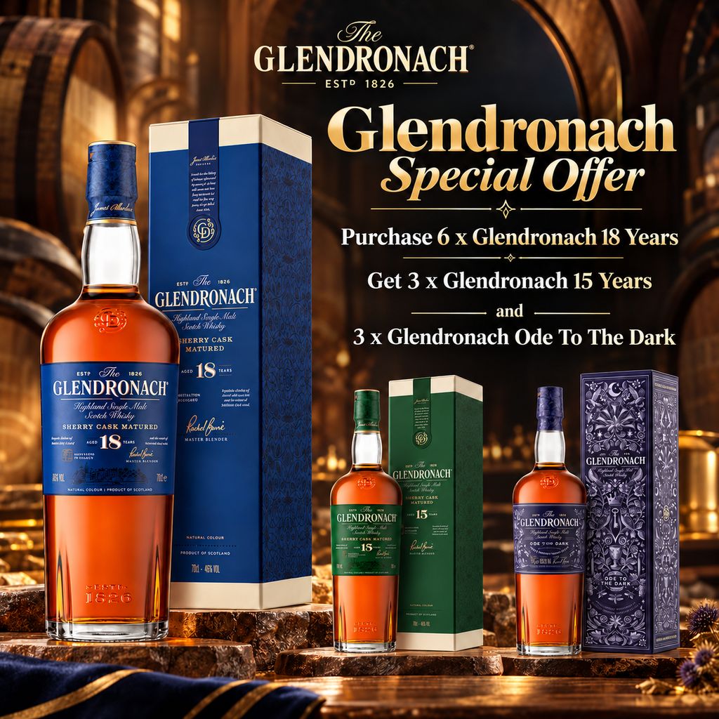 The Glendronach 18 Year Old Bundle
