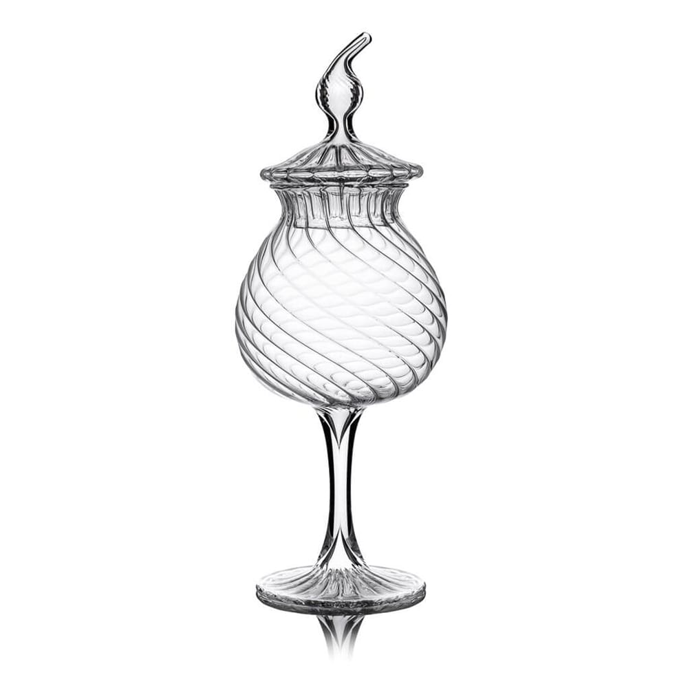 Twisted Onion Glass Handmade 2