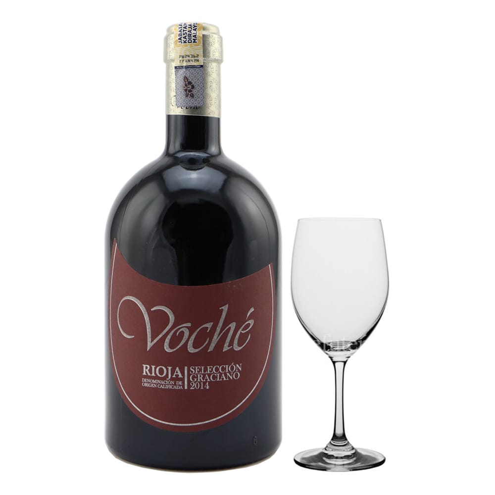 VOCHE Seleccion Graciano 2014 With Glass