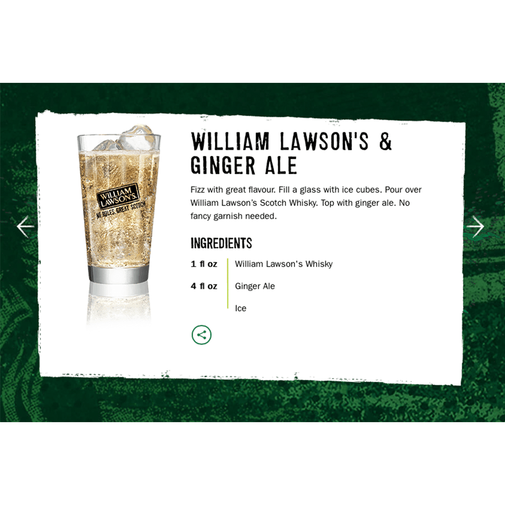 WILLIAM LAWSON'S Blended Scotch Whisky