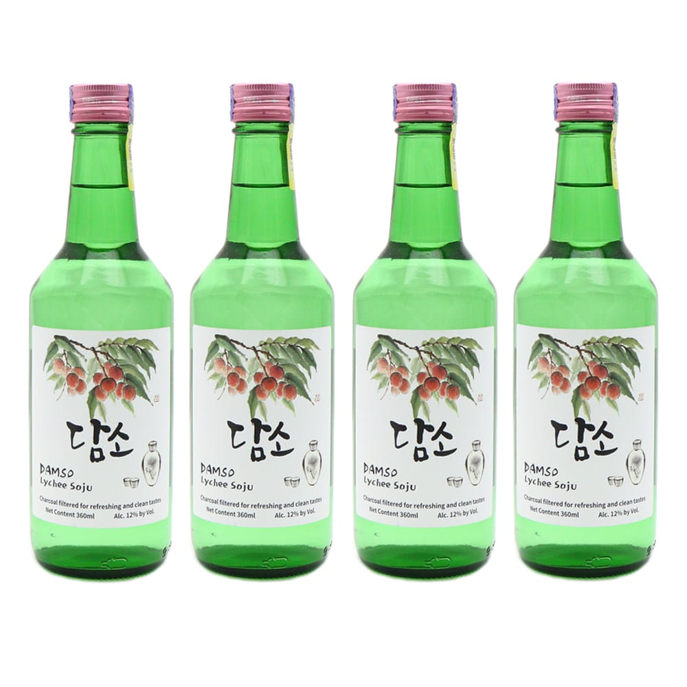 DAMSO Lychee Soju (4 in 1) Set