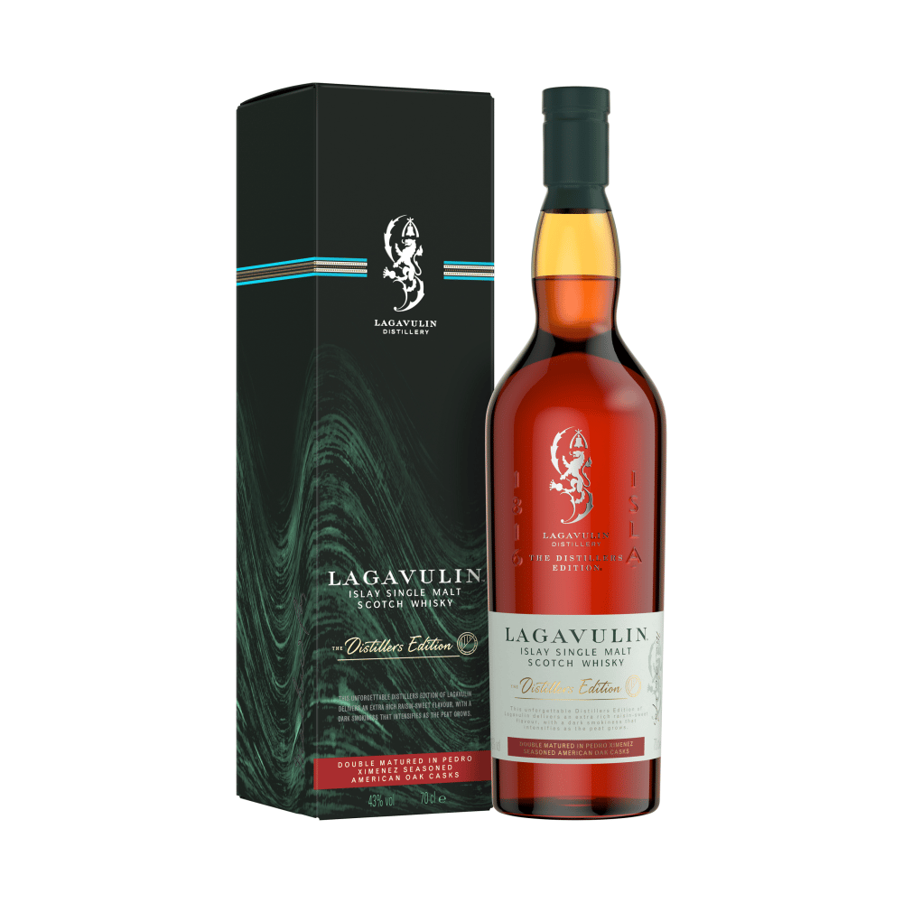 Lagavulin Double Matured Distillers Edition 2023 700ml bottle and gift box