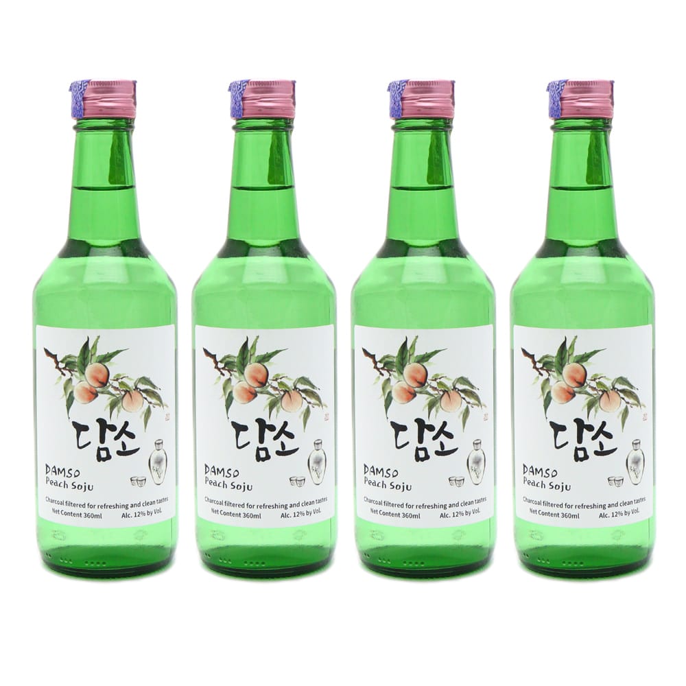 DAMSO Peach Soju (4 in 1) Set
