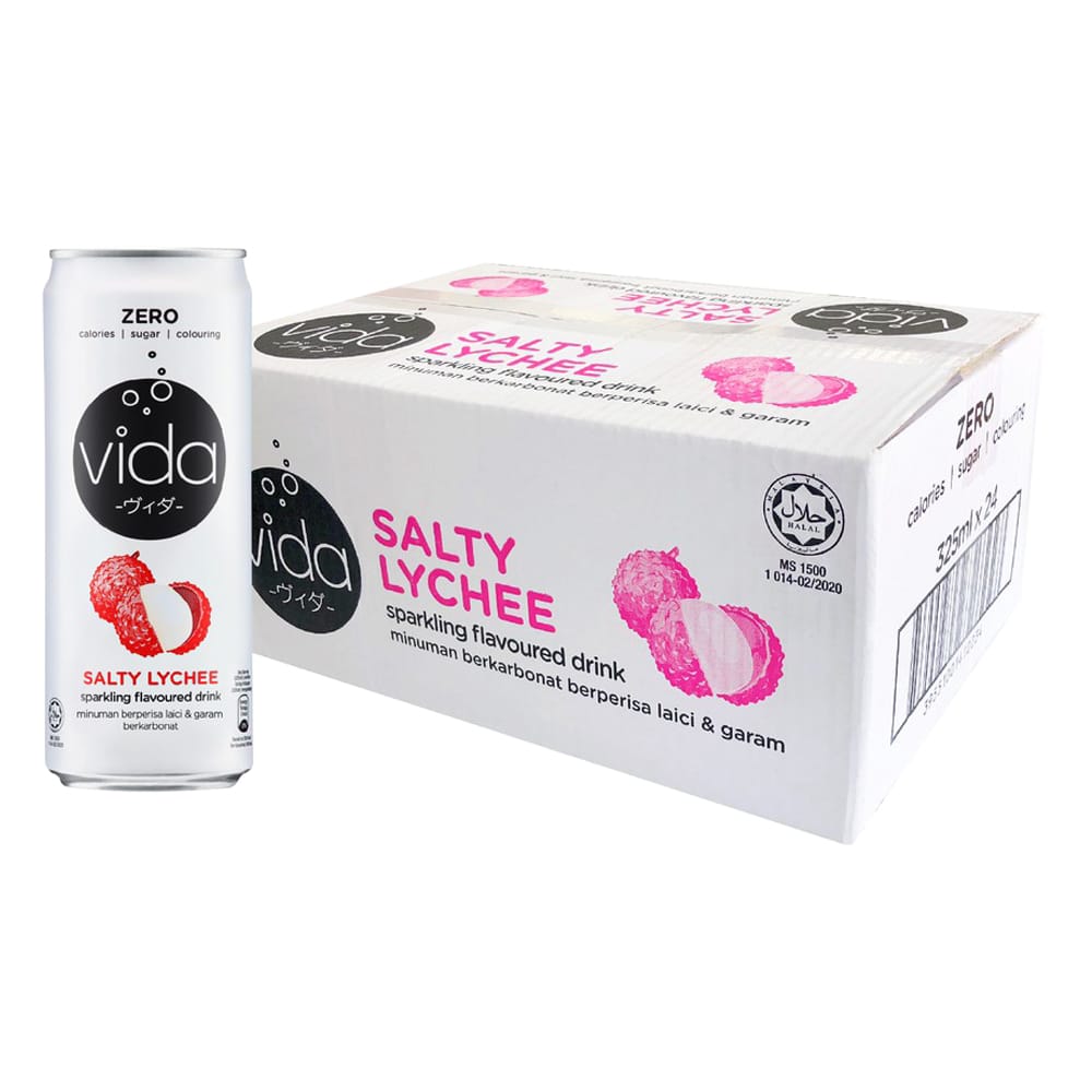 VIDA Salty Lychee (325ml x 24)