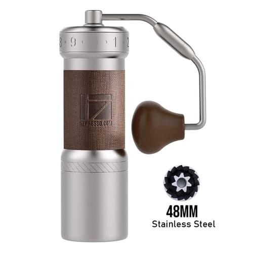 1Zpresso – K-Ultra Pro Manual Coffee Grinder (Silver)