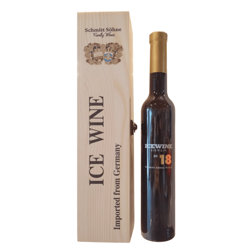 Schmitt Söhne ICEWINE EISWEIN 2018 with single wooden box