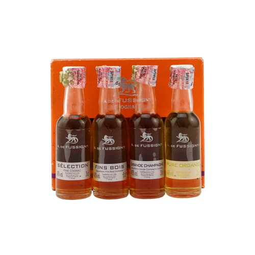 A. DE FUSSIGNY Cognac Tasting Kits 4X3CL Miniature