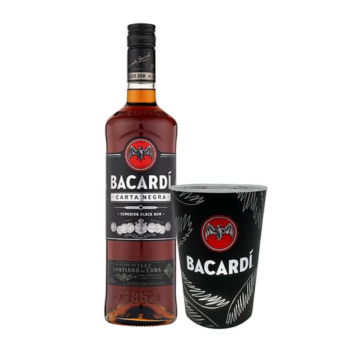 BACARDI Negra Rum X LED Illuminated Cup