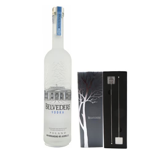BELVEDERE Vodka With Cocktail Stirrers