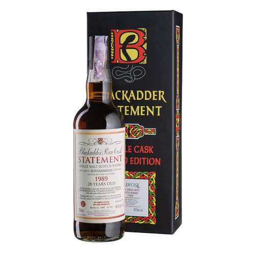 BLACKADDER Statement Raw Cask Bunnahabhain 28YO