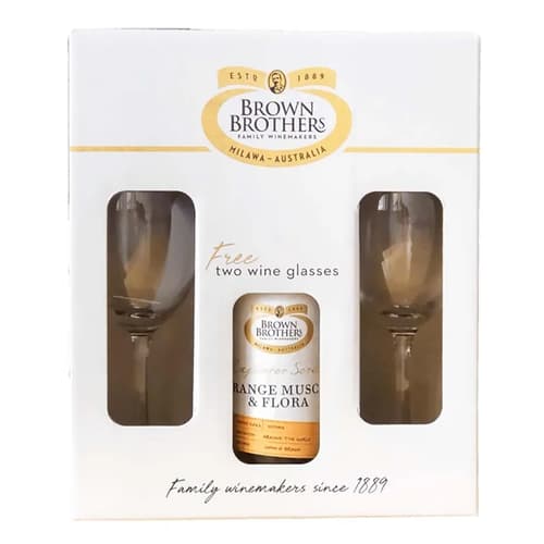 BROWN BROTHERS Explorer Series Orange Muscat & Flora Giftpack
