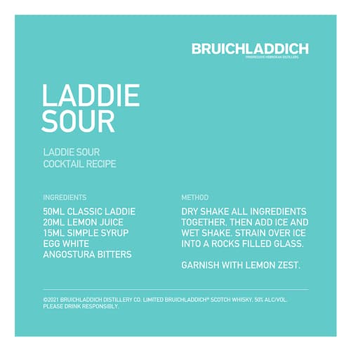 BRUICHLADDICH The Classic Laddie Scottish Barley 98
