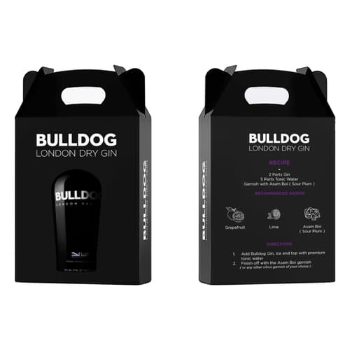 BULLDOG London Dry Gin VAP Pack