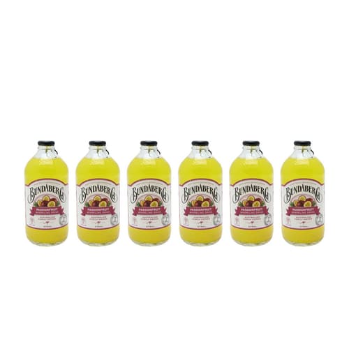 BUNDABERG Passionfruit Sparkling Drink (6 bottles)