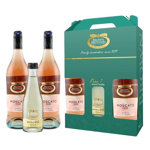 Brown Brother Moscato Rosa Wine Gift Set