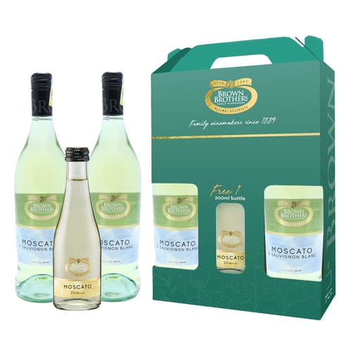 Brown Brother Moscato Sauvignon Blanc Gift Set
