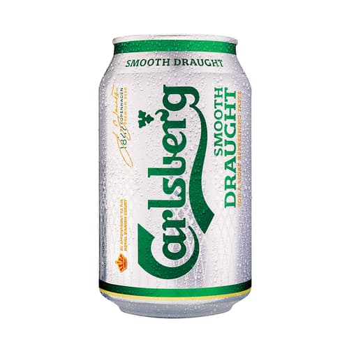 CARLSBERG Smooth Draught Can (320ml x 24) 2