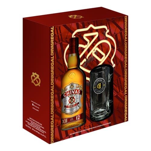 CHIVAS 12 Year Old With Highball Mug Gift Pack 2024
