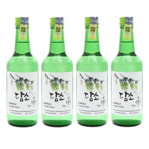 DAMSO Grape Soju (4 in 1) Set