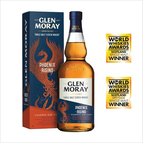 Glen Moray Phoenix Rising Charred Oak Casks Award