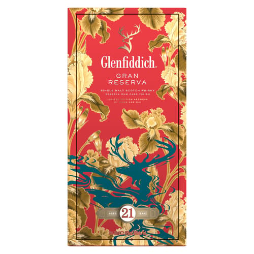 Glenfiddich 21 Years Old Grand Reserve Gift Set Box 2025