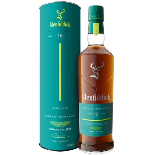 Glenfiddich & Aston Martin Formula One™ Team 16 Year Old Limited Edition 70cl