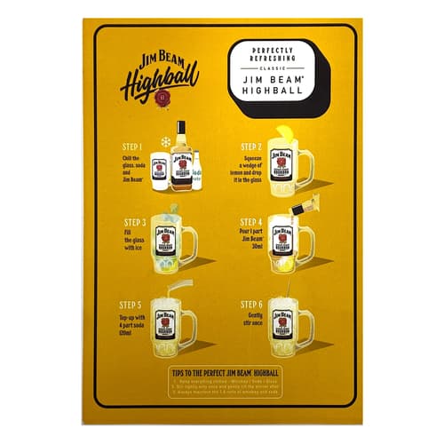 JIM BEAM Highball Set