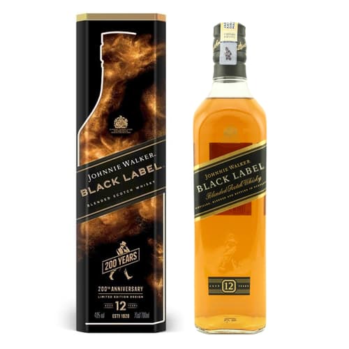 JOHNNIE WALKER Black Label Tin Pack 2021