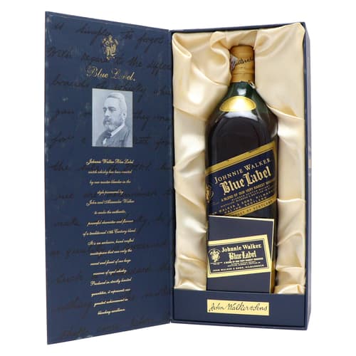 JOHNNIE WALKER Blue Label Old Bottle 1L