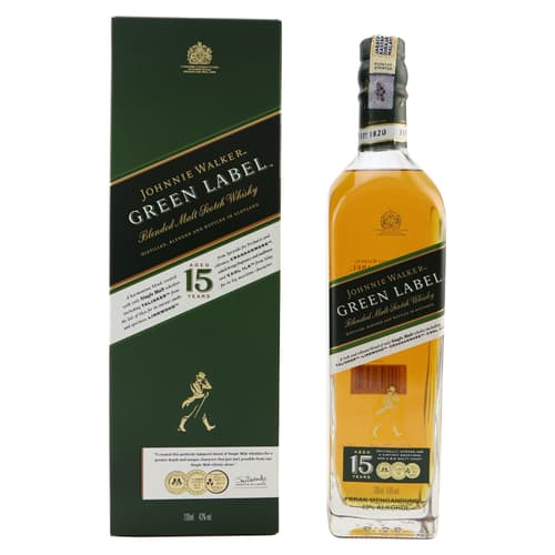 JOHNNIE WALKER Green Label 15 Year Old New Release