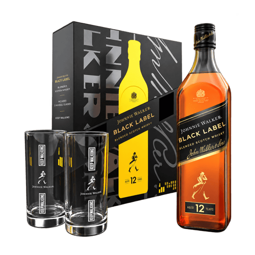 Johnnie Walker Black Label 2 Highball Glasses Gift Pack