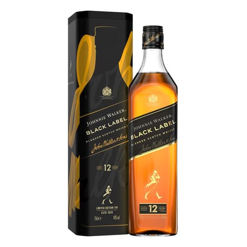 Johnnie Walker Black Label Tin 2022