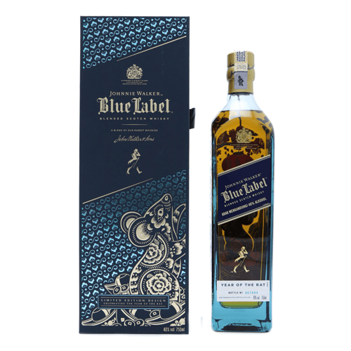 Johnnie Walker Blue Label Year of the Rat Limited Edition Design