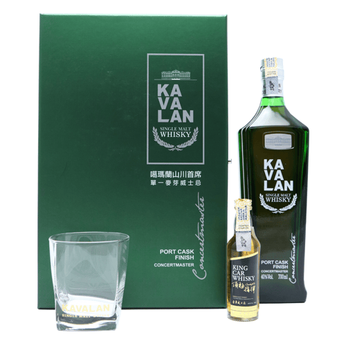 KAVALAN Concertmaster Port Cask Finish Gift Pack