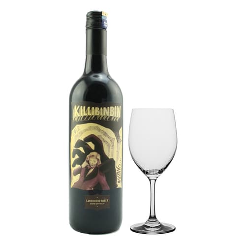 Killibinbin Shadow Shiraz With Glass