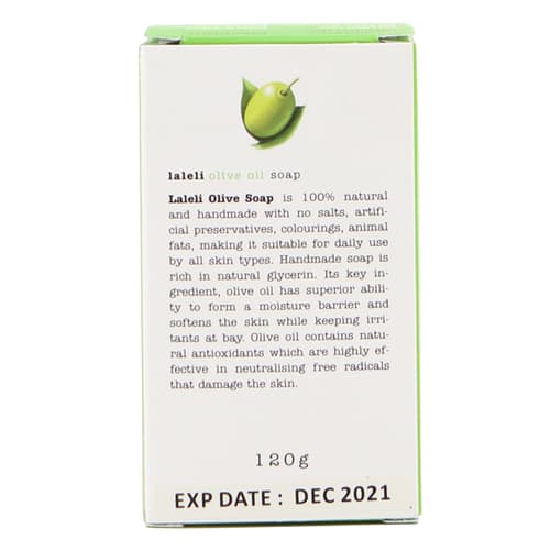 LALELI Olive Facial Soap Classic 120g