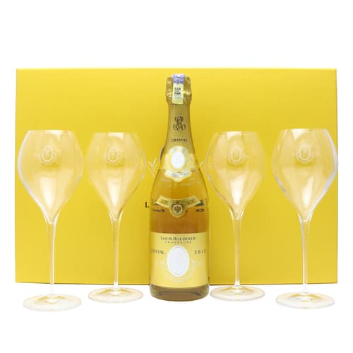 Louis Roederer Champagne Cristal 2013 Gift Pack