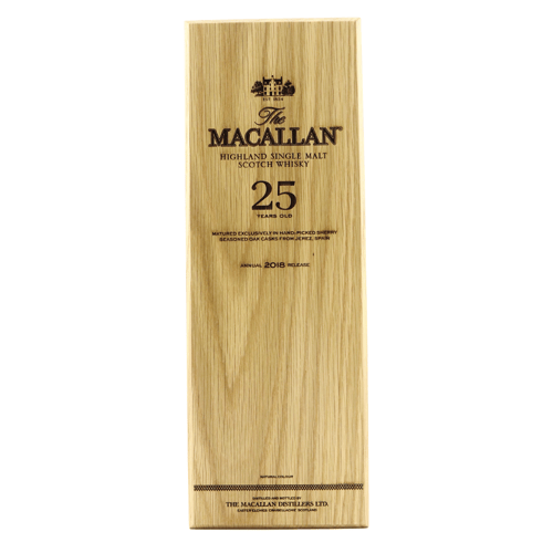 MACALLAN 25 Year Old Sherry Oak 2018 Release